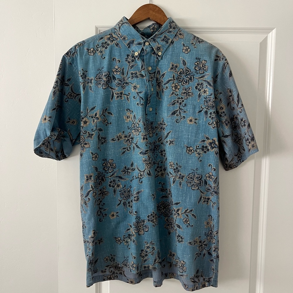 Reyn Spooner Short Sleeve Collar Shirt - Floral Pattern